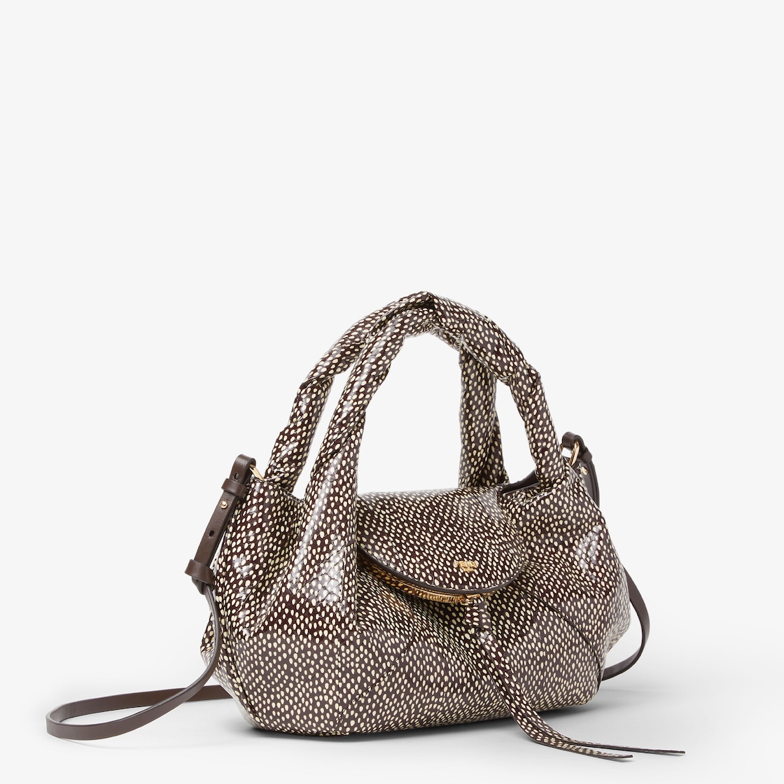 FENDI Fendi Spy Small Brown printed elaphe bag - Image 5